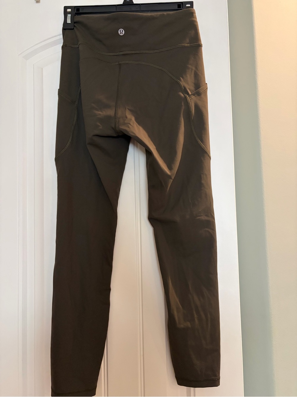 lululemon athletica Olive Green High-Rise Performance Leggings